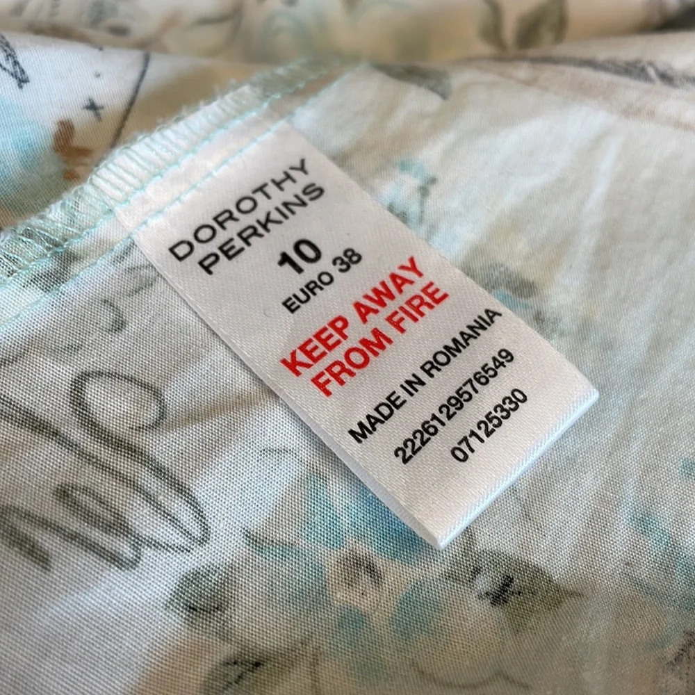 Dorothy Perkins “Venice Souvenir” cocktail dress- Uk 10 - Picture 8 of 12